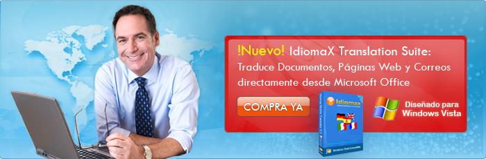 ¡Nuevo! IdiomaX Mobile Translator Convierte tu Móvil, Pocket PC o SmartPhone en un dispositivo de Traducción Móvil