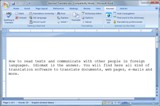 Écrans de Traducteur de Microsoft Office