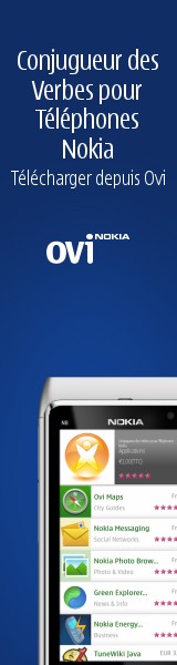 Conjugueur des Verbes pour telephones Nokia en OVI Store!