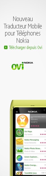 Traducteur Mobile pour telephones Nokia en OVI Store!