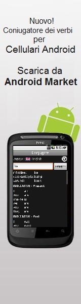 Compra il Coniugatore dei Verbi IdiomaX per cellulari Android da Android Market!