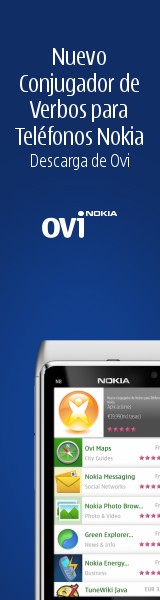 Compra el nuevo Conjugador de Verbos IdiomaX para celulares Nokia en OVI Store!