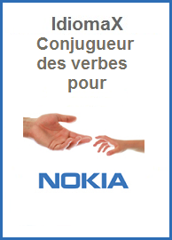logiciels de Conjugaison des verbes  pour téléphones cellulaires Nokia