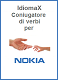 Coniugatore di verbi per Telefoni Cellulari Nokia