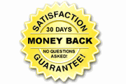 30 days money-back guarantee